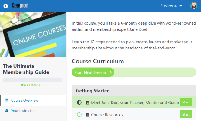 classroom-mode - Blog Tyrant MemberPress membership plugin offers online courses