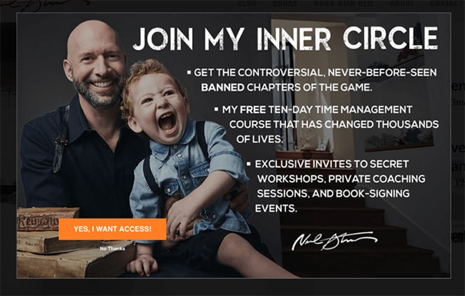 email-popup-with-photo - Blog Tyrant website popup with photo