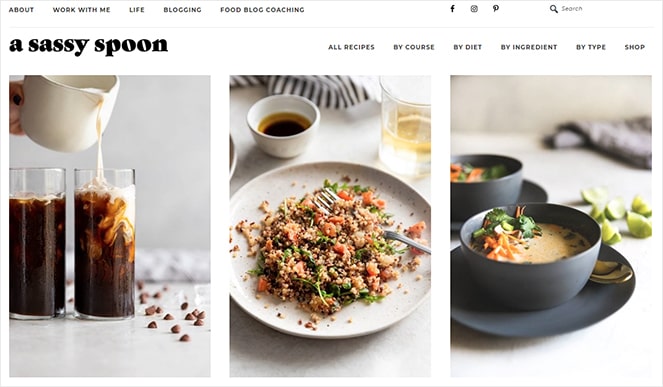 food-blog-income-report - Blog Tyrant Sassy Spoon food blog monetization example