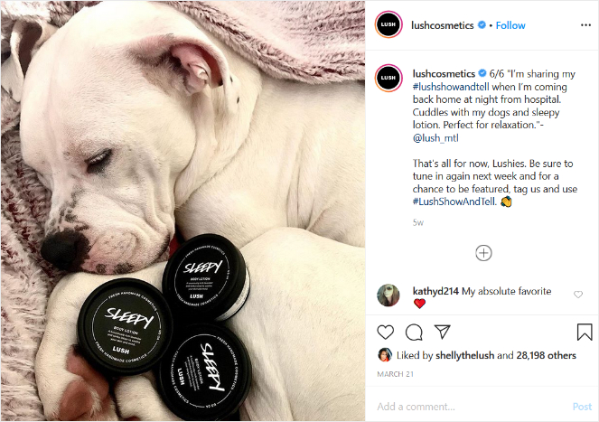lush-user-generated-content - Blog Tyrant lush-customer-testimonial-image