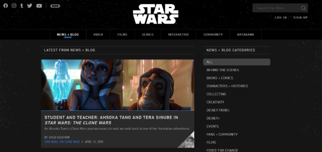 star-wars-blog-wordpress - Blog Tyrant