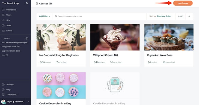 teachable-create-new-course-min - Blog Tyrant Create a new course with a Teachable membership site