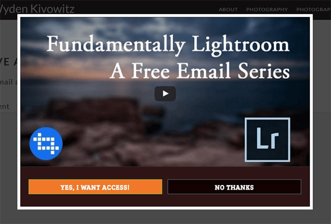 website-popup-example - Blog Tyrant email pop up example with background image
