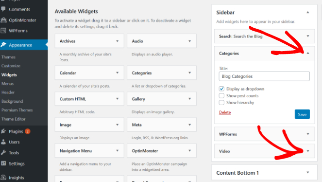 widgets-options - Blog Tyrant widget-drop-down-options