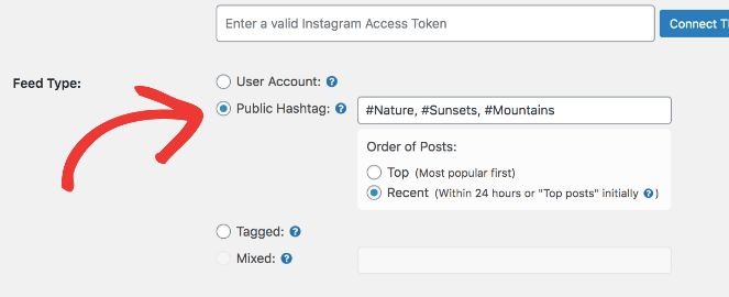 5.-Public-hashtag - Blog Tyrant Public hashtag allows you to set up and display an instagram hashtag feed