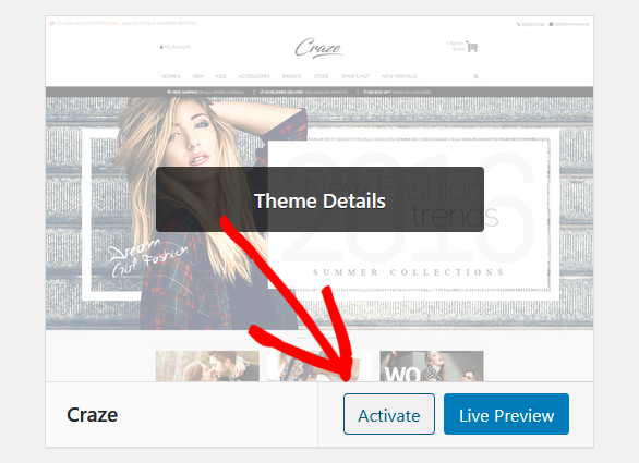 activate-theme - Blog Tyrant activate wordpress theme