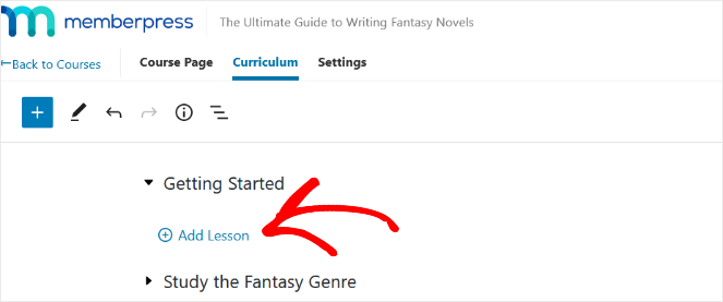 add-lesson - Blog Tyrant add-course-lesson