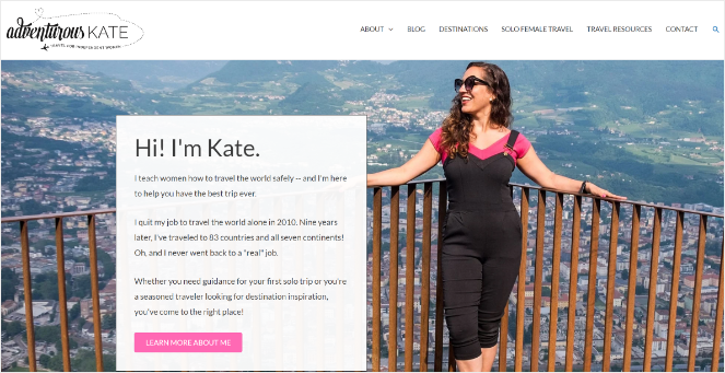 adventurous kate - Blog Tyrant adventurous kate - best blog idea