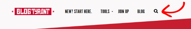 bt-search bar - Blog Tyrant search-bar