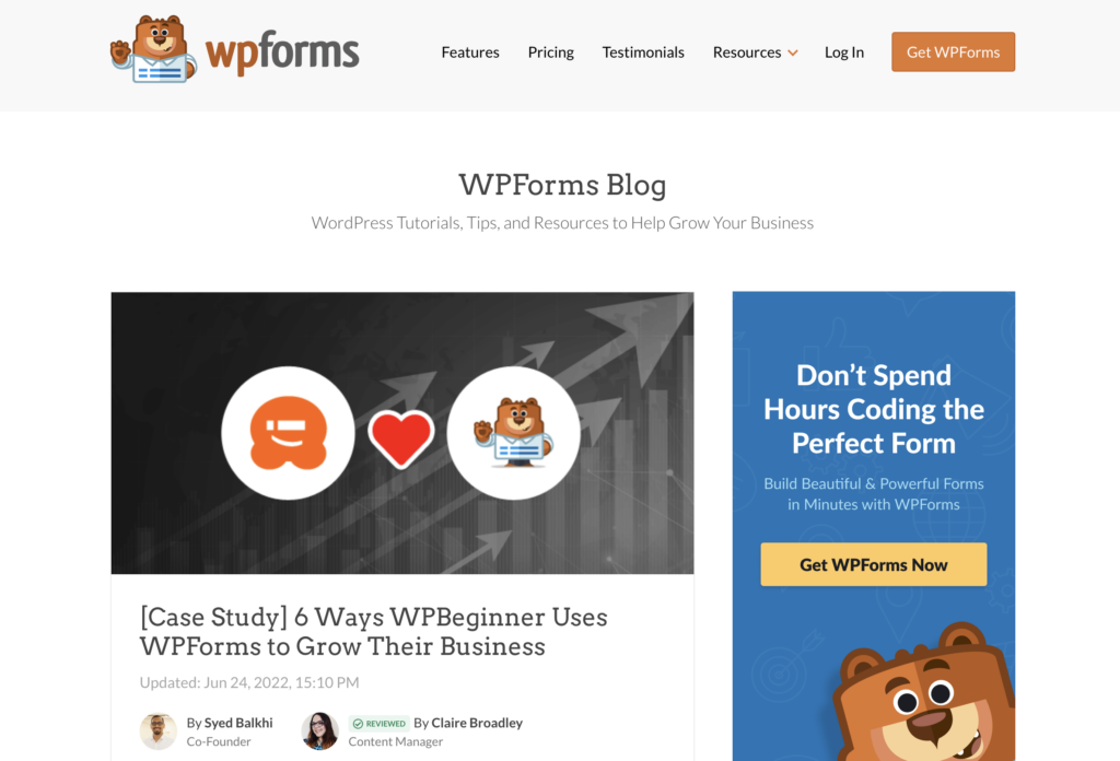 case-study-blog-post-ideas-1 - Blog Tyrant case study blog post idea from WPForms.