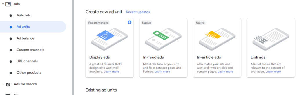 create ad units - Blog Tyrant create ad units