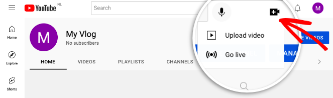 create video icon - Blog Tyrant Create Video Icon in YouTube