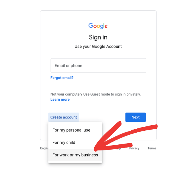 create work google account - Blog Tyrant how to start a youtube channel
