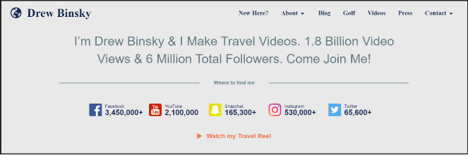 drew - Blog Tyrant Travel blogger influencer