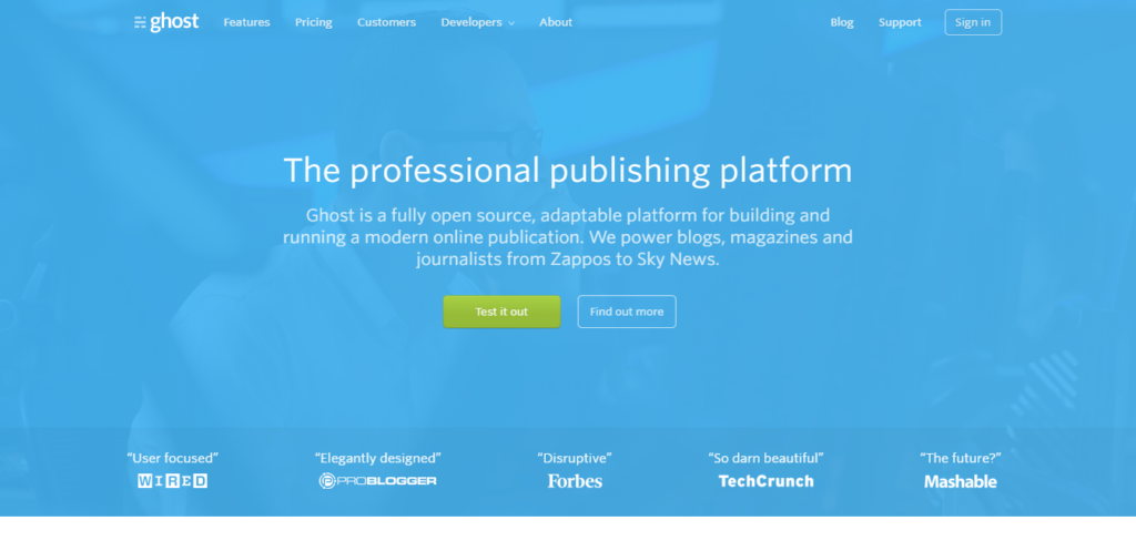 Ghost Blogging Platform - Blog Tyrant Ghost self-hosted Blogging Platform