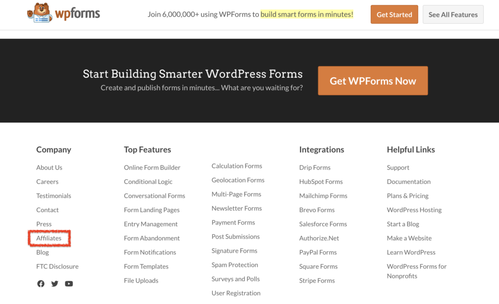 how to find out if a product has an affiliate program footer section of website - Blog Tyrant how to find out if a product has an affiliate program footer section of website.