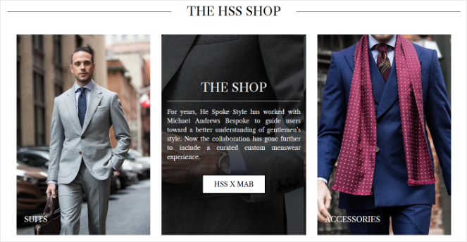 hss-shop - Blog Tyrant online store on a blog