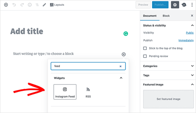 ig-feedblock-1 - Blog Tyrant choose the instagram feed block