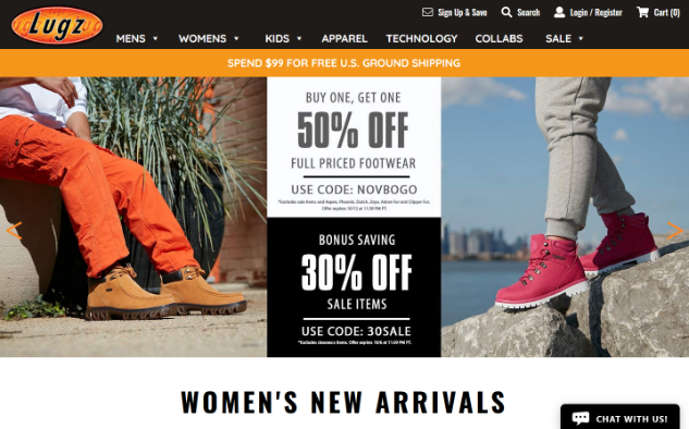 lugz-website - Blog Tyrant lugz online store