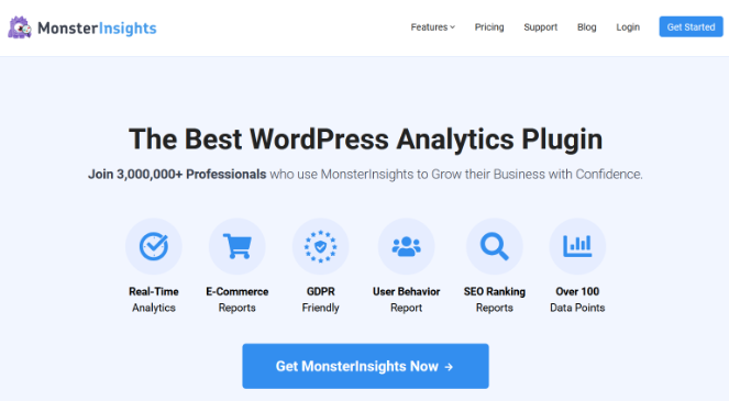 monsterinsights-affiliate-plugin - Blog Tyrant monsterinsights website
