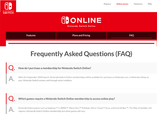 nintendo-faqs - Blog Tyrant nintendo FAQ page