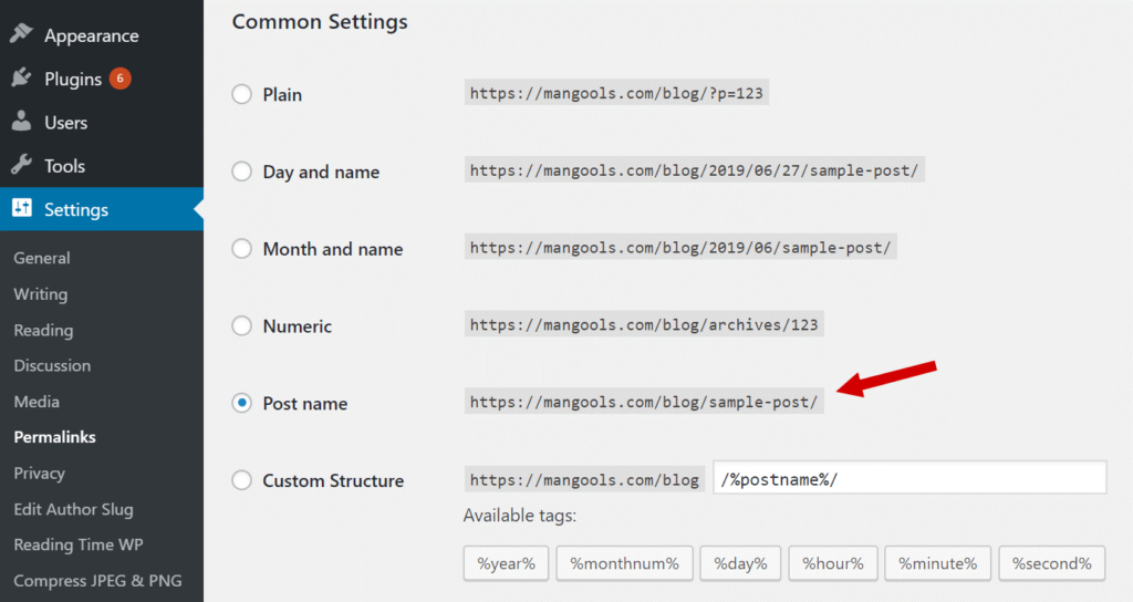 Permalink-Setting-SEO - Blog Tyrant permalinks - seo guide