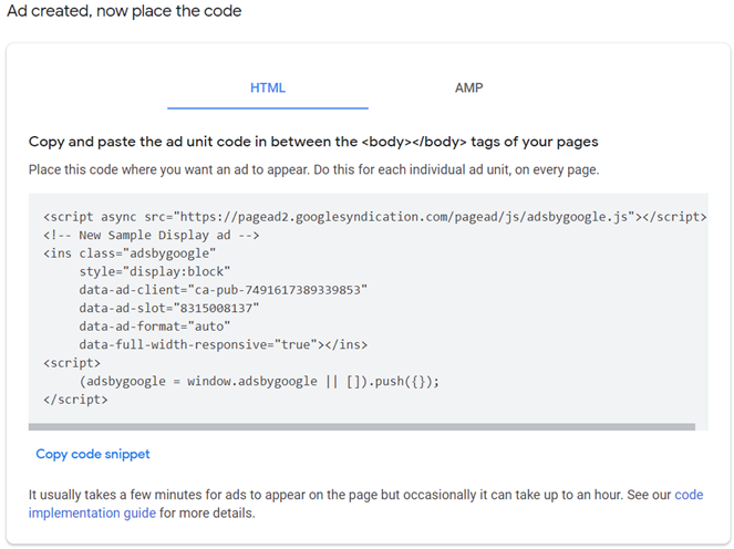 place ad code - Blog Tyrant place ad code