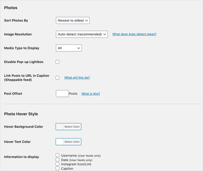 post-settings - Blog Tyrant choose photo settings