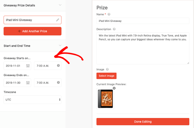 RafflePress giveaway dates - Blog Tyrant RafflePress giveaway dates
