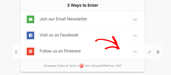 change the order of giveaway entry options - Blog Tyrant change the order of giveaway entry options