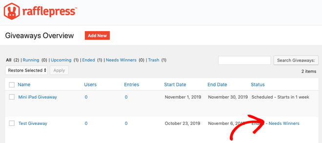 RafflePress needs a winner - Blog Tyrant RafflePress needs a winner