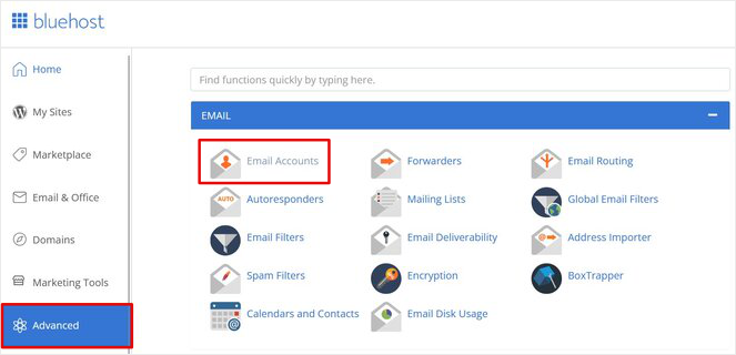 rsz_bluehost-email-accounts - Blog Tyrant manage bluehost email accounts