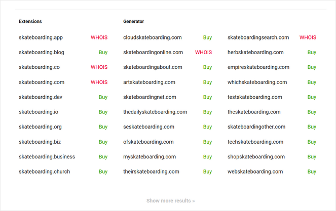 rsz_nameboy-results-skateboarding - Blog Tyrant nameboy blog name generator results for sports blog.