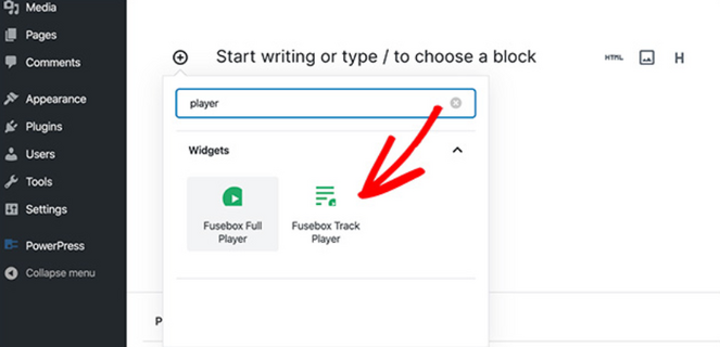rsz_select-fusebox-track-player - Blog Tyrant add fusebox track player widget