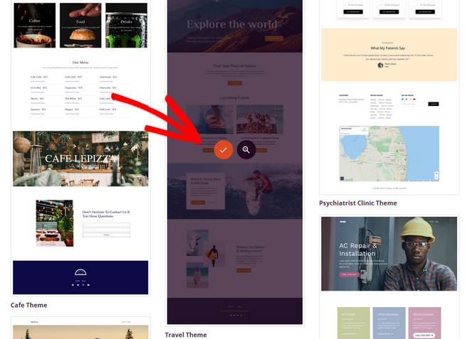rsz_travel-theme - Blog Tyrant select your theme template by clicking the checkmark button