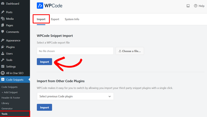 Import code snippets - Blog Tyrant Import code snippets