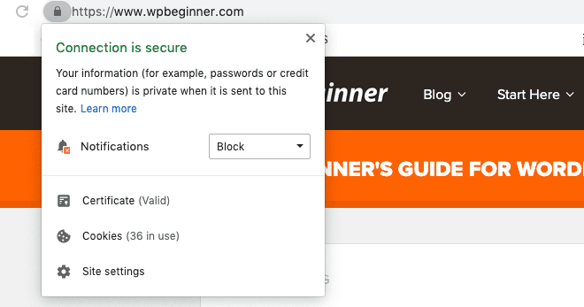 connection is secure - Blog Tyrant connection is secure
