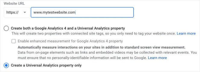 select-create-a-universal-analytics-property-only-bt - Blog Tyrant Select create a universal analytics property only