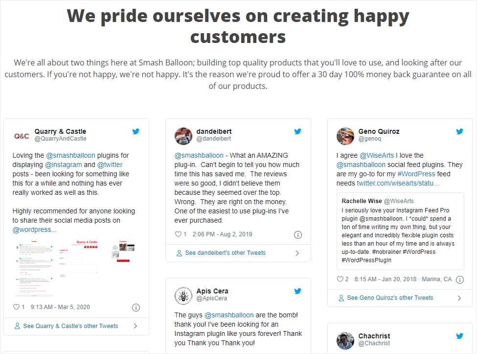 twitter-testimonials - Blog Tyrant twitter testimonial feed