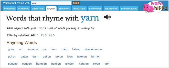 word hippo - Blog Tyrant word hippo words that rhyme